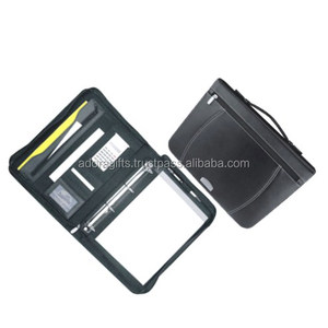 Convenient 4-Ring <b>Binder</b> Bag with Handle for Easy Carry Anywhere-for Filing Products - Product Image 1