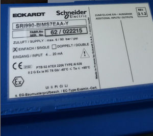 Posicionador electroneumático FOXBORO ECKARDT SRI986, origen francés, 1 año de garantía - Product Image 1