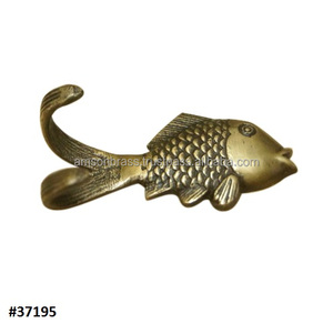 เต่าโบราณทองเหลืองตะขอตกแต่งผนัง - Product Image 6