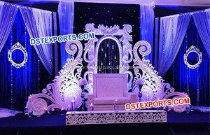 Superbes cadres arrière brillants pour décor de mariage canadien pour décoration de coulisses de mariage - Product Image 2