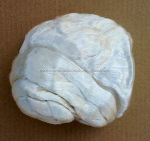 Ladrillo de seda Sari hecho a medida disponible en colores naturales y teñidos para tiendas de hilo y fibra - Product Image 1