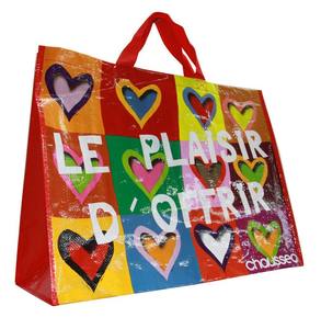 Bolsa de Compra Reutilizable de Polipropileno Tejido, Laminada, Ecológica, con Impresión Personalizada, Hecha en Vietnam - Product Image 2