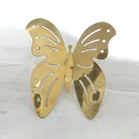 Iron Brass Wall Decorative Metal Butterfly