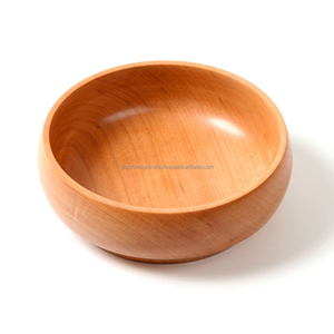 Cuenco de madera para ensalada, artículo de vajilla para servir y mezclar - Product Image 1