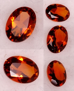 Cristal de cuarzo de grado AAA de alta calidad, amatista, 8x10mm, negro Natural, Madeira, citrino, piedra preciosa ovalada suelta, corte facetado - Product Image 1