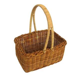 Venta al por mayor Cesta de picnic de mimbre para 4 personas con dos tapas - Product Image 3