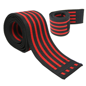 Vendaje de compresión elástico ajustable personalizado para entrenamiento con pesas, rodilleras resistentes de alta calidad con superventas - Product Image 5