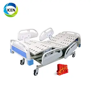 Single2 3 crank Cheap icu Medical equipment Manufacturer Manual electrical electric hospital bed