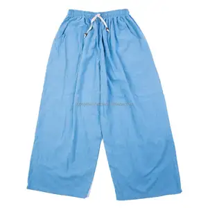 Pantalones con cordón Unisex de fibra de algodón de Dobbytex, recién llegados, pantalones bombachos naturales Premium, pantalones casuales sueltos de cintura media