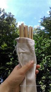 ไม้ไผ่ธรรมชาติทำรีไซเคิลฟองชาฟาง,ไม้ไผ่ธรรมชาติหลอดดื่ม - Product Image 4