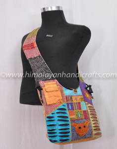 Trendy Stonewash Cotton <b>Shoulder</b> <b>Bag</b> RSCB 253 - Product Image 2