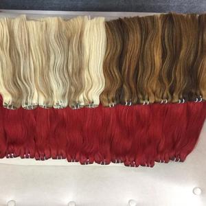 La mejor extensión de cabello virgen camboyano y vietnamita de trama de doble color, cabello Remy recto de 8-32 pulgadas, envío rápido a Moscú - Product Image 3