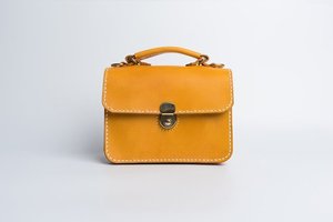 Dulles กระเป๋าหนังของผู้หญิง,กระเป๋าสะพายแฮนด์เมดกระเป๋าถือธุรกิจขนาดเล็ก TLL-0110 - Product Image 2