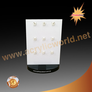 Accesorios de acrílico para teléfono móvil, soporte de exhibición con ganchos, venta al por mayor - Product Image 3