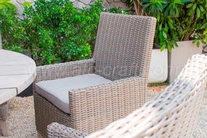 All Weather Resistant <b>Garden</b> Furniture Dining Set <b>Wooden</b> <b>Round</b> <b>Table</b> <b>and</b> 4 <b>Chairs</b> RADS-154 (Style 1) - Product Image 4