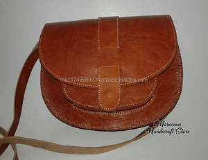 Sac à main bandoulière en cuir - Product Image 2