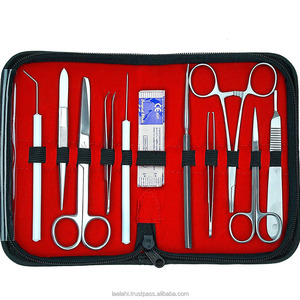 Kit de dissection manuelle avancée en acier inoxydable 2025 pour étudiants en médecine anatomie/biologie/vétérinaire/boîtier marin Scalpel CE - Product Image 2