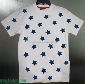 Camiseta estampada unisex, venta al por mayor, tirupur, color gris, lisa, trimezcla, tirupur, licra, polialgodón - Product Image 5