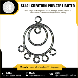 Approvisionnement en vrac de composants de bijoux de lustre de fabricant indien comprenant des résultats de chaîne - Product Image 3