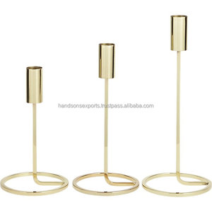 Support de bougie utilisation fête de mariage décoration de la maison table de maison haute qualité quantité en vrac vintage unique moderne taille personnalisée - Product Image 1
