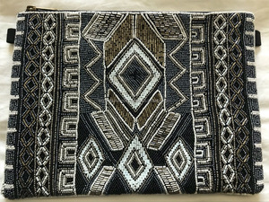 Bolsos de Mensajero de mano con cuentas hechos a mano de diseñador de mujer India estilo bohemio bolsos de fiesta de compras de noche gran capacidad al por mayor - Product Image 3