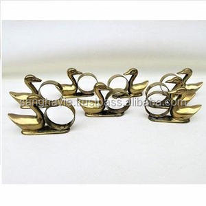 Servilletero de latón de tamaño mediano para bodas y cocina, servilleteros decorativos con diseño de gato para restaurantes - Product Image 3