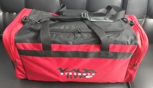 Grands sacs de sport Prime en polyester imperméables avec logo personnalisé pour la salle de sport et les voyages Origine Pakistan - Product Image 5