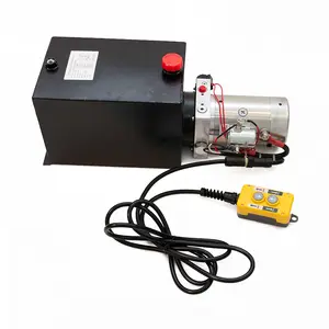 Single Acting DC 12 Volt Electro Hydraulic Power Unit