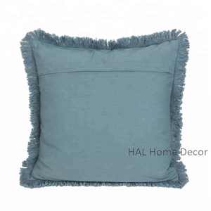 Designer Wholesale Indian Cushion Cover, Custom Embroidered Decorative Cotton <b>Throw</b> <b>Pillow</b> Cases - Product Image 5