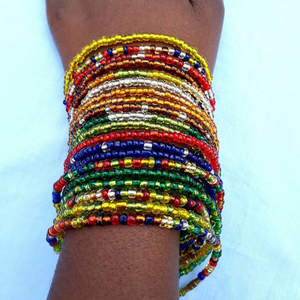 Beaded African <b>Bracelets</b>,seed Beed <b>Bracelets</b> - Product Image 1