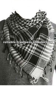 Écharpe en coton palestinien arabe, de style arabique - Product Image 2