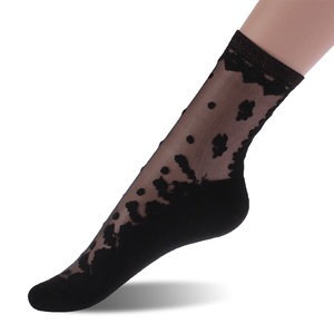 2023 all'ingrosso fiori <span class=keywords><strong>sexy</strong></span> moda cina <span class=keywords><strong>donna</strong></span> calzini corti estivi personalizzati in pizzo alla caviglia - Product Image 4