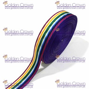 ริบบิ้นเหรียญขายส่งคุณภาพสูงสีรุ้ง | ริบบิ้นเหรียญอังกฤษเรยอน / โพลีเอสเตอร์ - Product Image 2