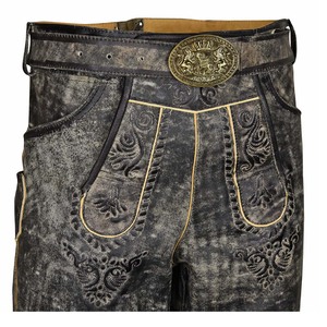 Lederhose / Trachten Lederhosen Bayrische - Product Image 4
