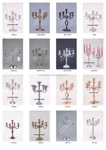 Vente chaude 5 bras candélabre bougeoir nouveau Design pour la maison salon hôtel décoration disponible - Product Image 2