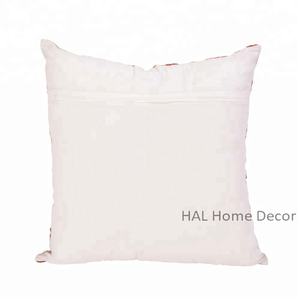 Wholesale Customizable Embroidered Cushion Cover, Geometric Pillow Handmade Decorative Outdoor Pillow Cover - Product Image 5