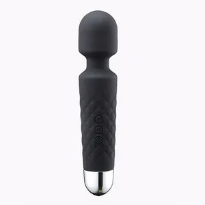 Jual obral mainan seks Vibrator AV Penis silikon Mini pijat tongkat klitoris vagina elektrik anak perempuan Janpen - Product Image 1