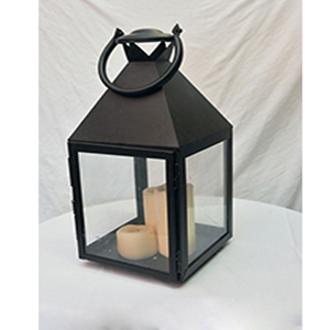 Lanterne de mariage faite à la main Lanterne de décoration intérieure Lanterne personnalisée Design acrylique led fleur, romantique - Product Image 1