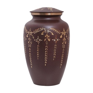Urnes de crémation modernes de luxe Gaufrage attrayant Fournitures commerciales en vrac Bocaux de crémation en gros pour contenir les cendres de compagnon - Product Image 4