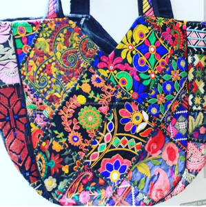 Nueva llegada India Banjara Tote bolso de hombro personalizable estilo étnico con decoración bordada de Guru Kirpa Export House - Product Image 2