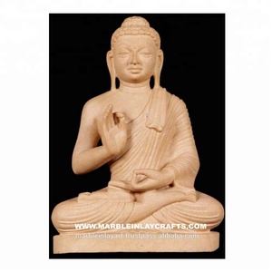 Grès Bouddha Statue - Product Image 1