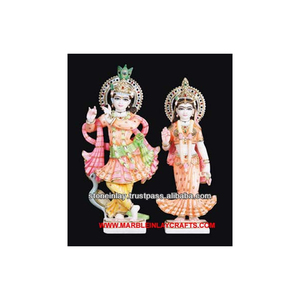 New Radha Krishna Statue from Marble - Product Image 1