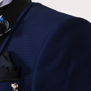 Abrigo formal de negocios para hombre, traje/estilo, ropa de marca superior, último diseño, venta al por mayor - Product Image 5