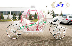 Nuptial à Buggy pour mariage, chariot de cendrillon, Royal Horse à l'échelle - Product Image 4