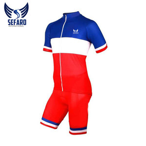 Maillot de cyclisme léger pour hommes, nouveau design, uniforme à séchage rapide avec manches courtes, prix de gros, équipement de cyclisme confortable - Product Image 4