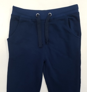 Bangladesh กางเกงวอร์มผ้าฝ้ายสีกรมท่า, กางเกงวอร์มสำหรับเด็กฤดูใบไม้ผลิเสื้อผ้าแฟชั่น - Product Image 1