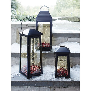 โคมไฟเหล็กสีดำสไตล์วินเทจทำมือสำหรับตกแต่งบ้าน - Product Image 5