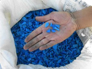 Escama de tambor azul HDPE - Product Image 3