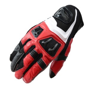 Guantes de Motociclismo Deportivos PK de Cuero Zep Hechos a Medida para Hombre, Estilo Dobby, Dedos Completos, con Protección de Fibra de Carbono - Product Image 1