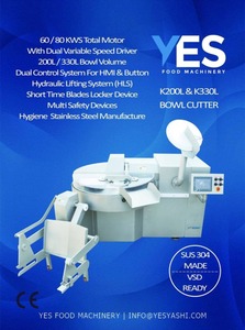 Bowl Cutter Bowl Mixer <b>Meat</b> 20l <b>Slicer</b> Machine - Product Image 6